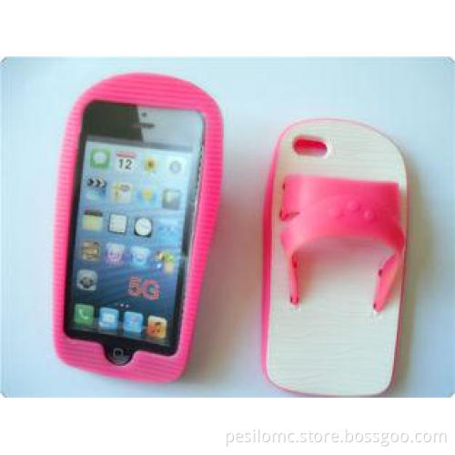 Non-corrosive Slippers Silicone Soft Cute Case Elegant Exte